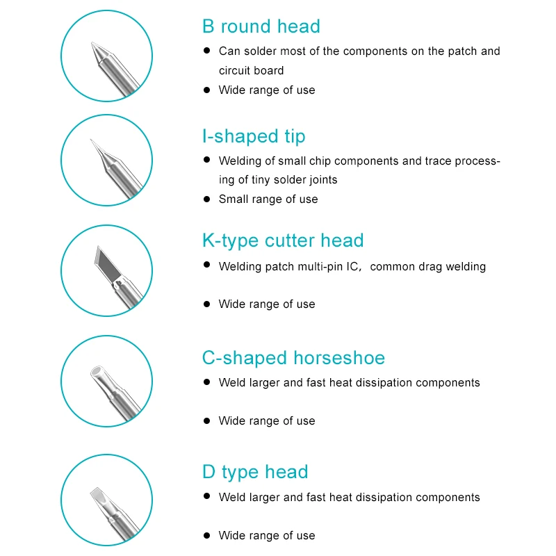Soldering iron tip Bakon B-type