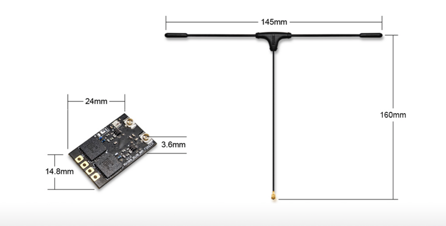 Receiver Foxeer Diversity ELRS 915/868MHz