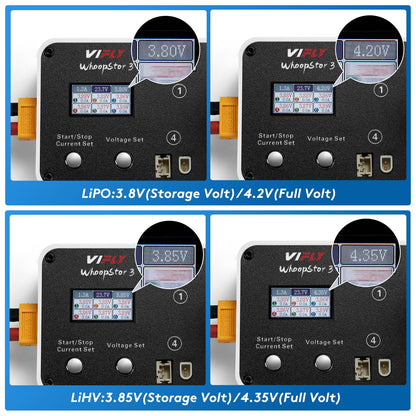 Charger VIFLY WhoopStor 3 Black