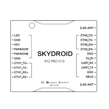 Receiver SkyDroid  R12 PRO (special for H12 pro)