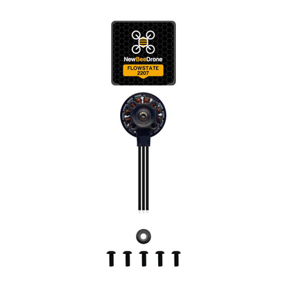NewBeeDrone Flow 2207 Race Motor 2050KV 4 Pack NewBeeDrone 52480986 1850x