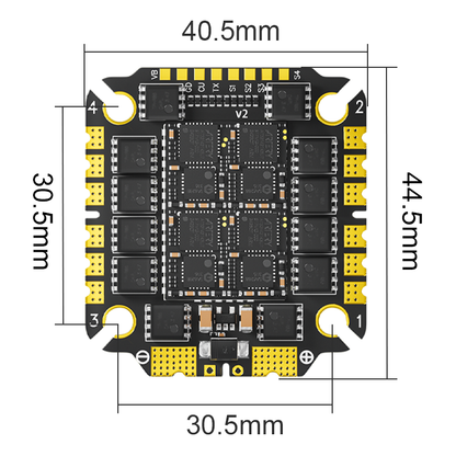 ЕSC 4in1 Pilotix 75A AM32
