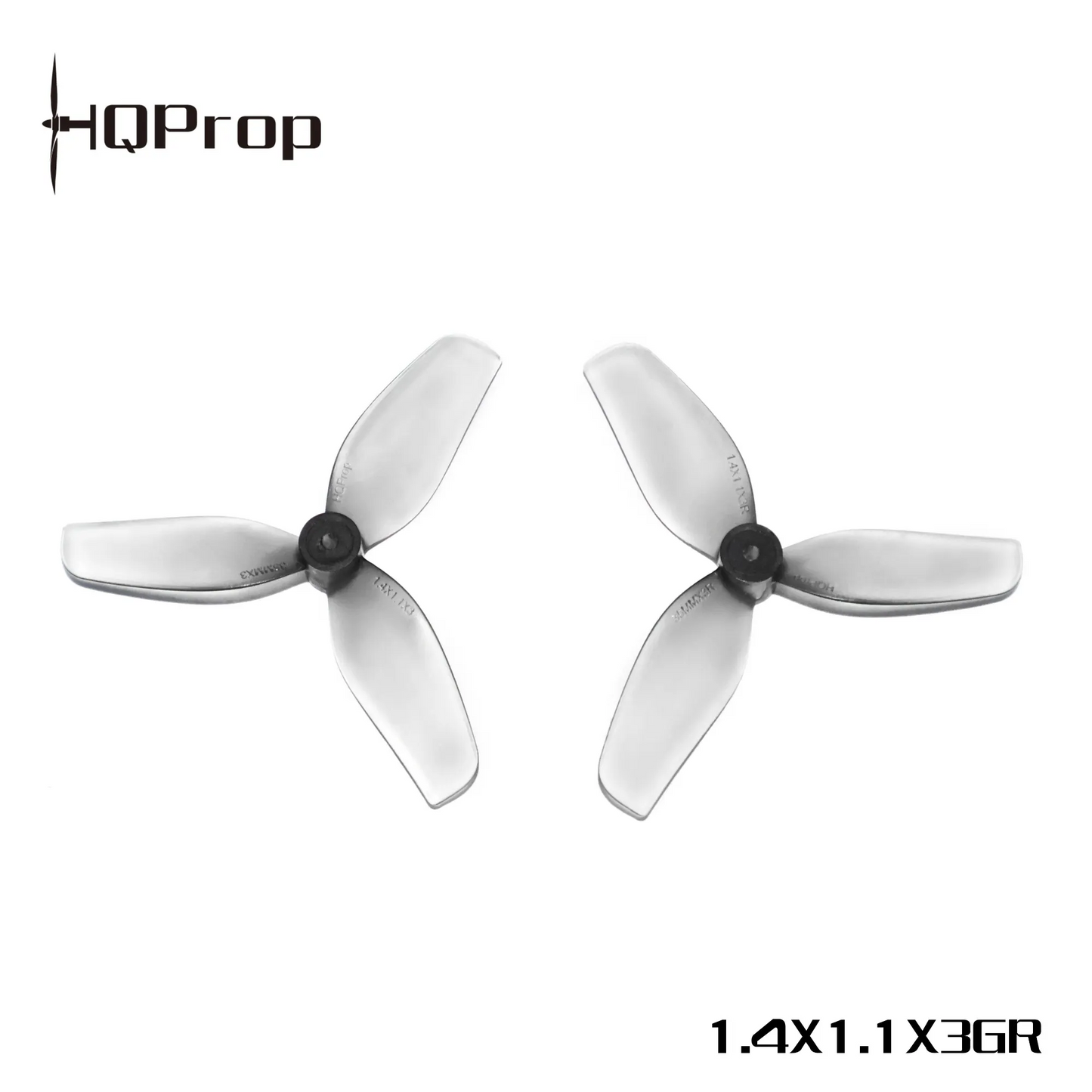 Propellers  HQProp MicroWhoop 3-BL1.4" Grey (2CCW+2CW)
