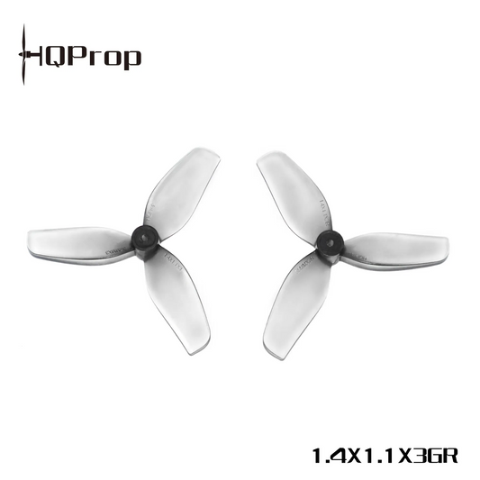 Propellers  HQProp MicroWhoop 3-BL1.4" Grey (2CCW+2CW)