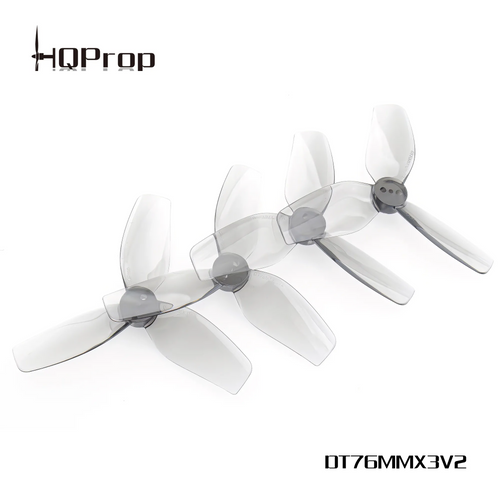 Propellers HQProp Cinewhoop T76MMX3 V2 3-blade 3" Grey (2CCW+2CW)