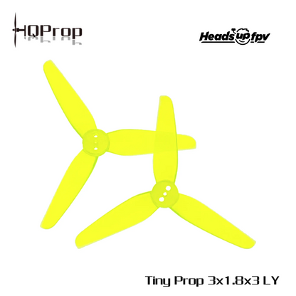 Propellers HQProp 3-Blade 3" LigYell (2CCW+2CW)
