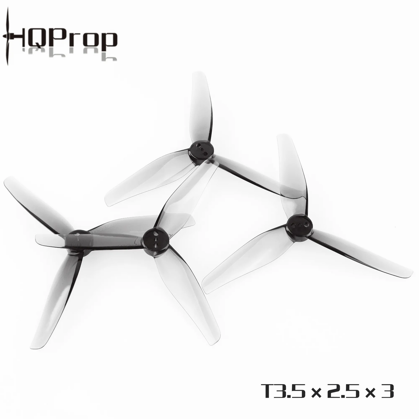 Propellers HQProp 3-Blade 3,5" Grey 1.5 mm (2CCW+2CW)