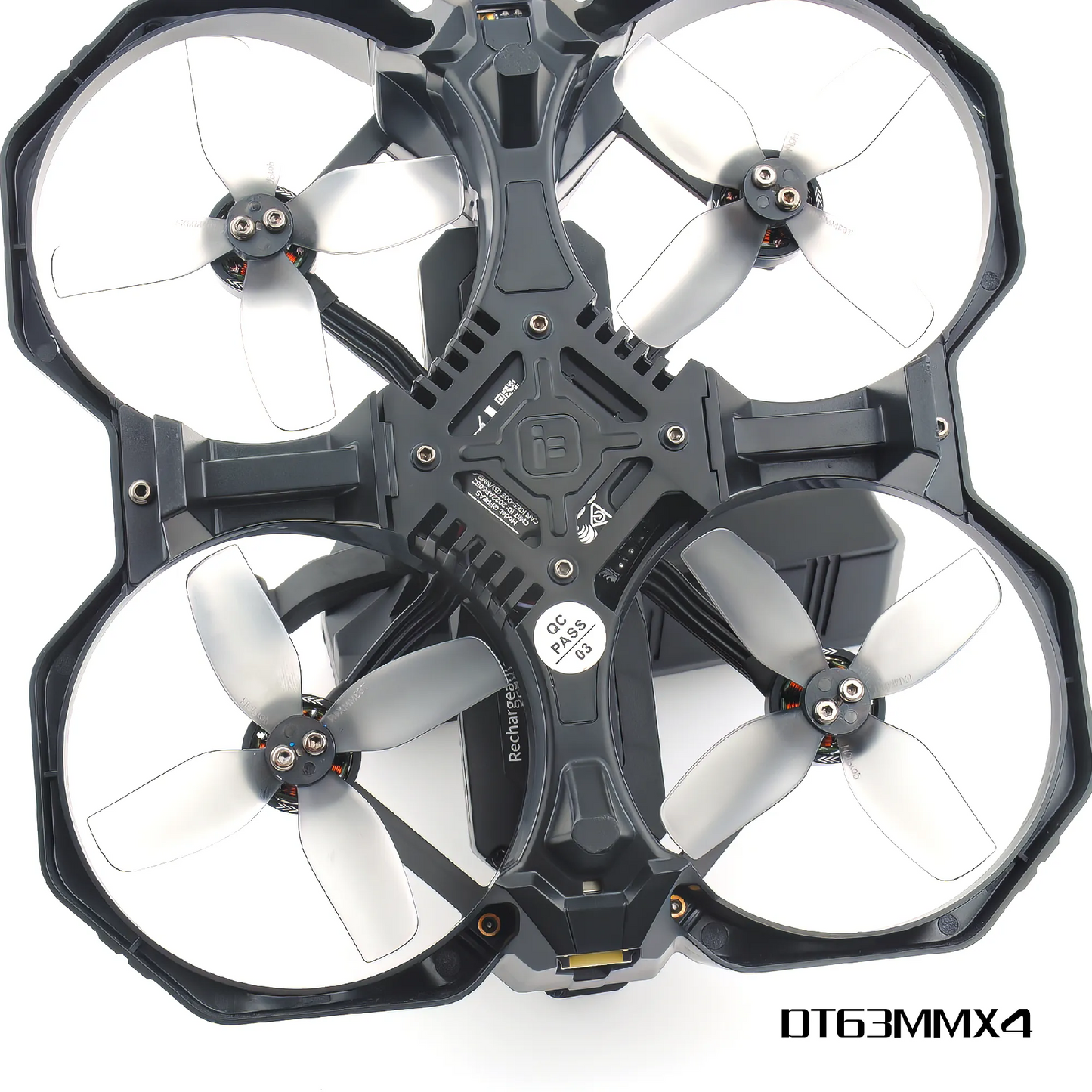 Propellers HQProp 4-blade 2.5" Grey (2CCW+2CW)