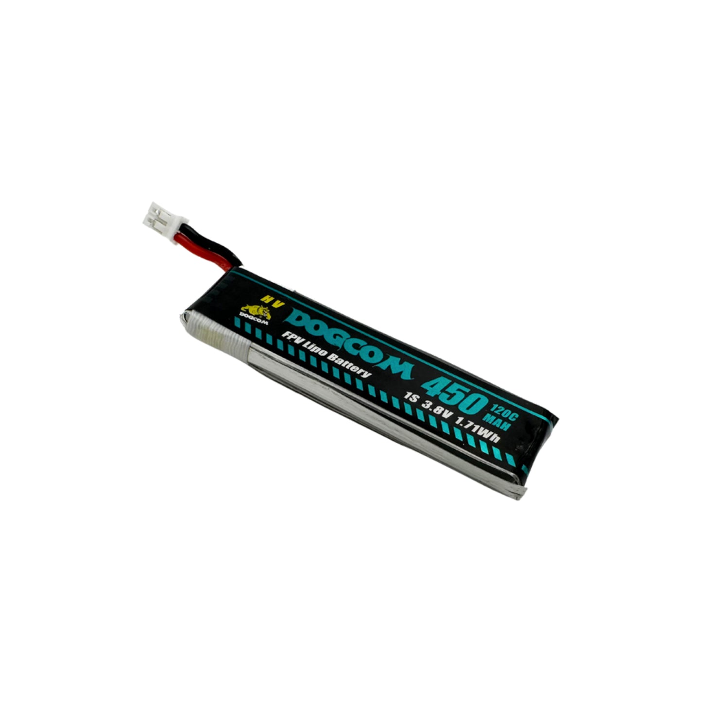 Baterie DOGCOM 450 mAh 1S 3,8 V 120C BT2.0 s vodiči