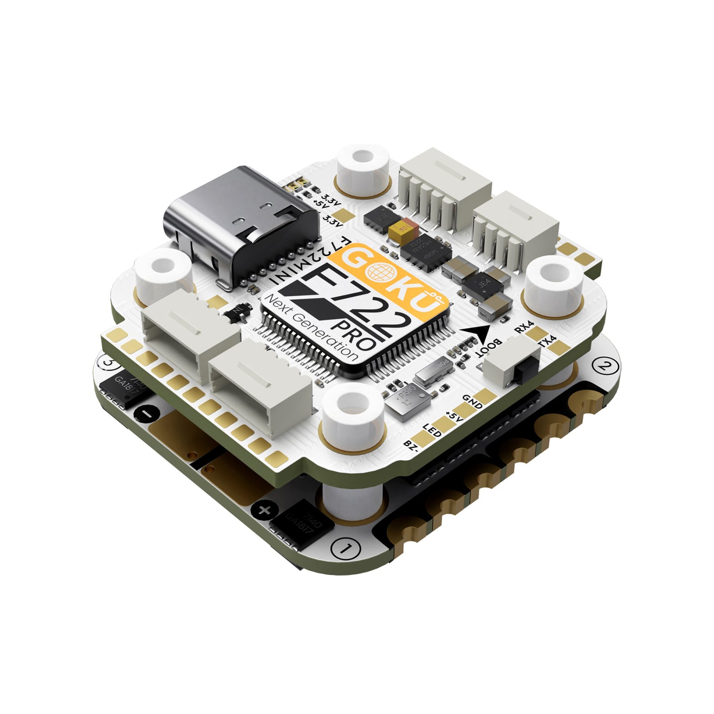 Stack FLYWOO GOKU F722 Pro Mini V2 45A 32Bit 128K AM32 20x20