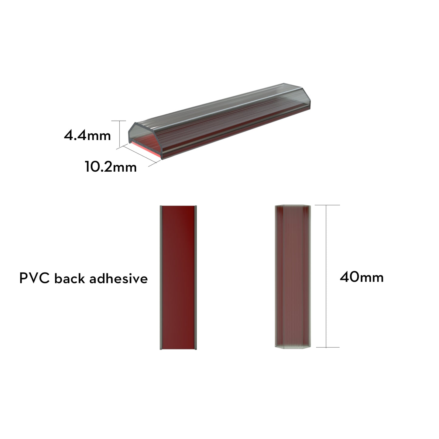 Motor Wire Guard Tube FLYWOO 40mm G10 (4 pcs)