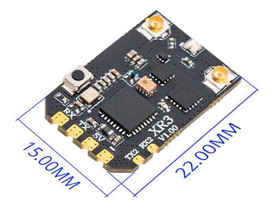 Receiver RadioMaster XR3 Nano Multi-Frequency 868/915MHz Diversity