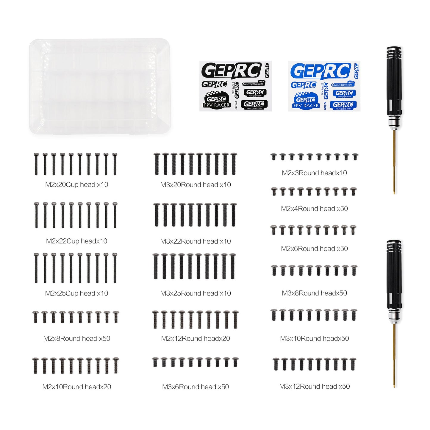 366 2 universal screw box geprc