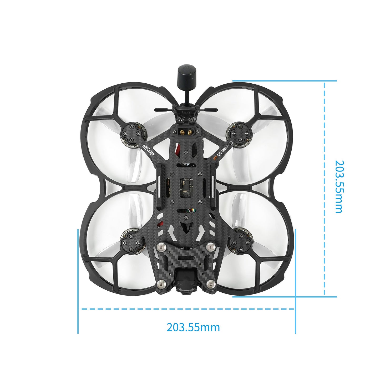 621 11 fpv drone geprc cinelog35 v2 hd o3 elrs2 4g
