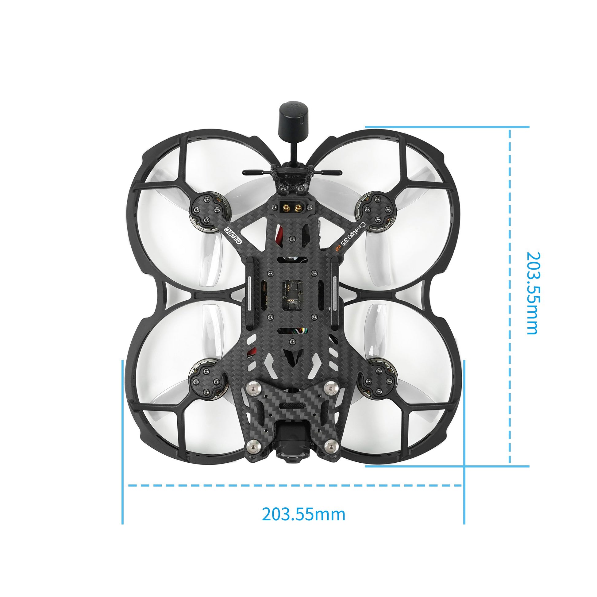 621 11 fpv drone geprc cinelog35 v2 hd o3 elrs2 4g