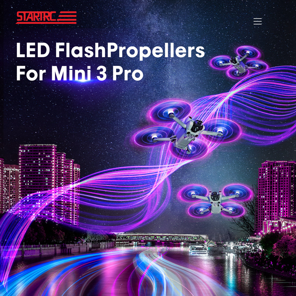 6372 6 led propeller startrc for dji mini 3 pro