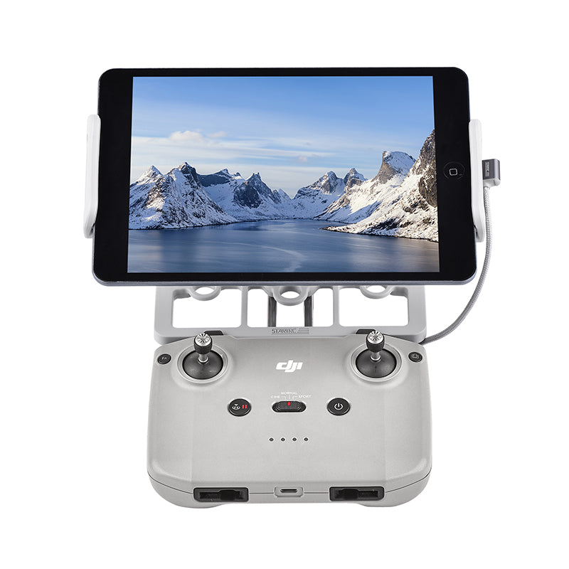 6450 2 smart phone tablet holder startrc for dji mavic series controller gray