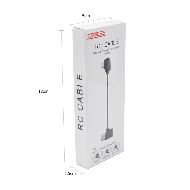 6513 1 usb cable startrc 30cm type c white