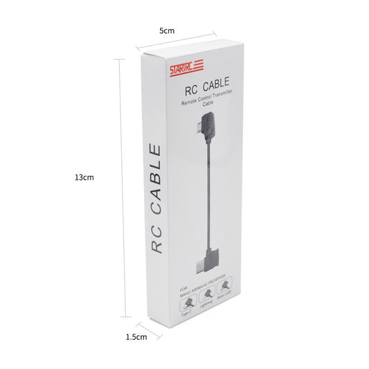 6519 usb cable startrc 30cm micro white
