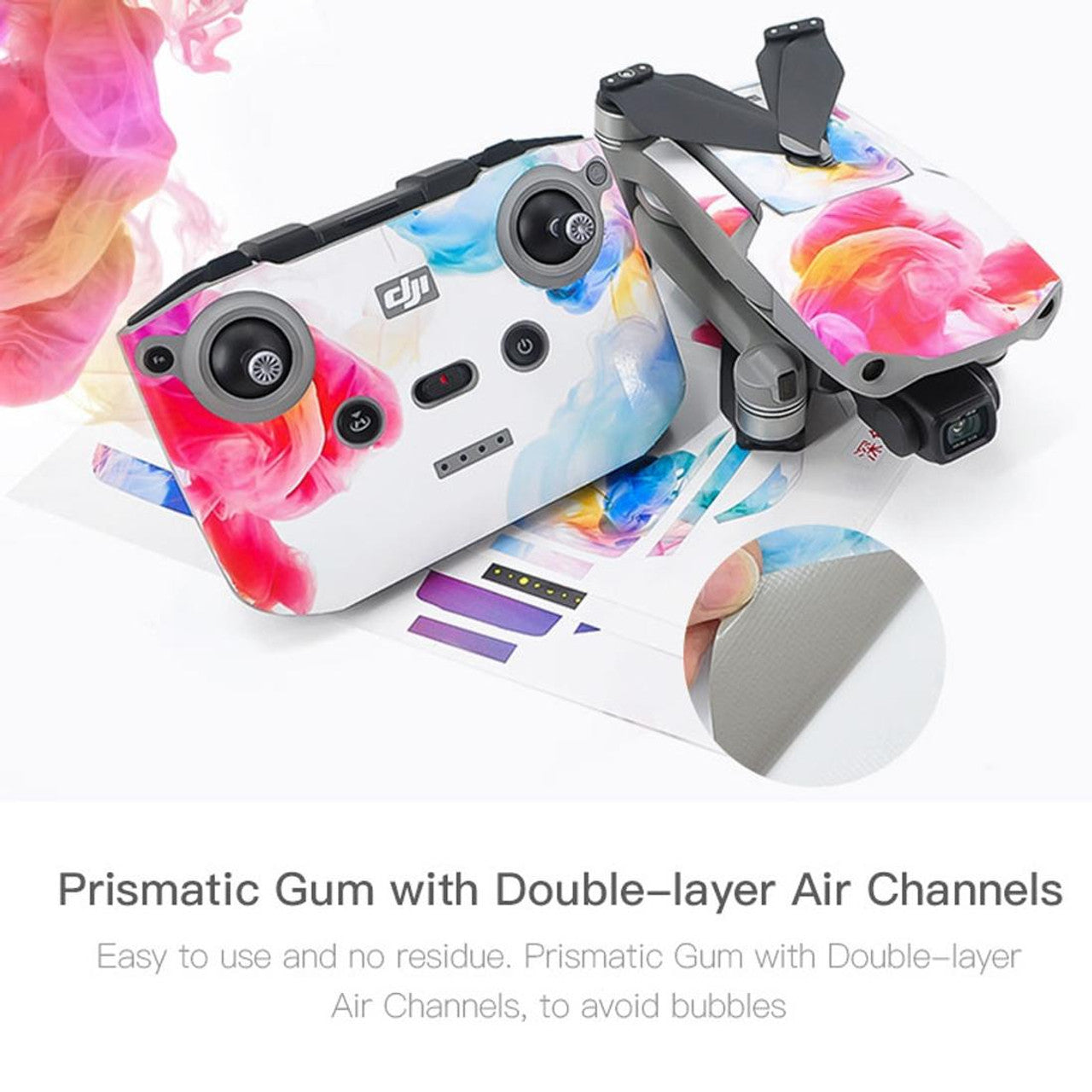 6645 4 body sticker remote sticker startrc for dji mini 2 style 1
