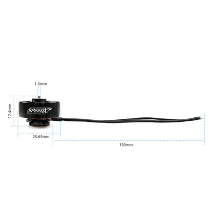 7404 2 motor geprc speedx2 2105 5 2650kv black