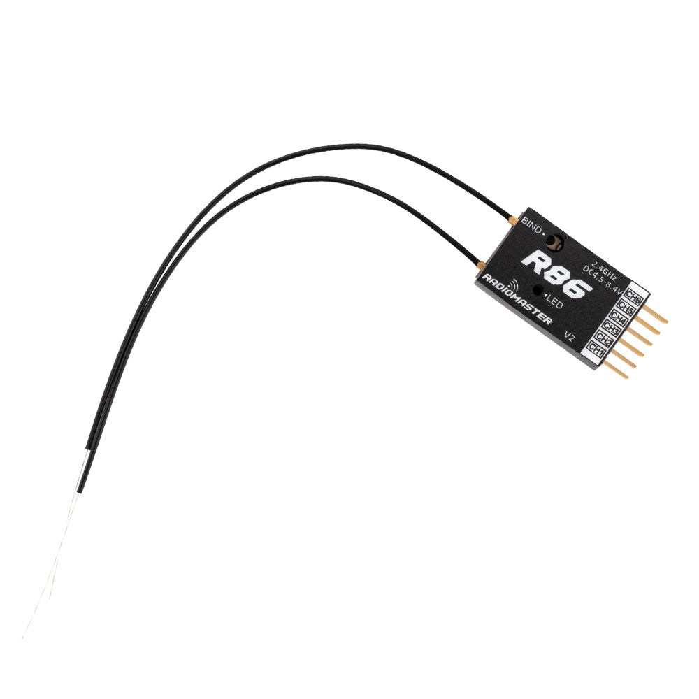 7743 2 receiver radiomaster r86 v2 d8 d16 sfhss lbt