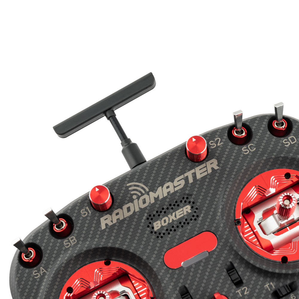7842 6 controller radiomaster boxer max expresslrs red