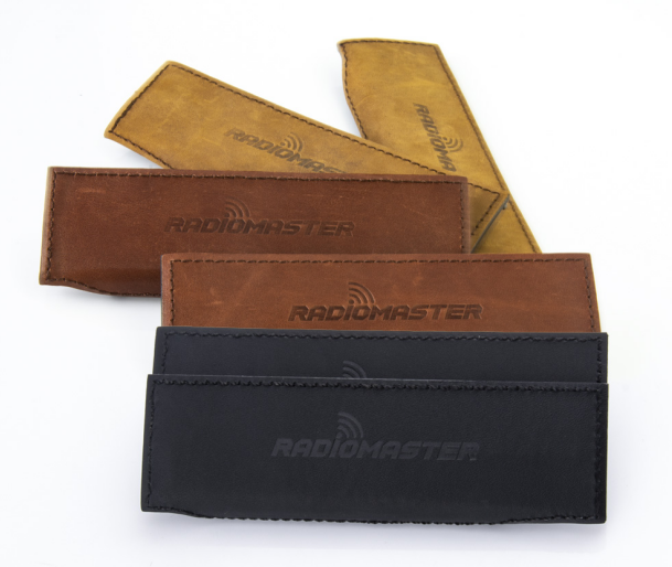 8160 2 leather side grips radiomaster for tx16s mkii black
