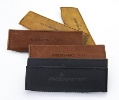 8160 2 leather side grips radiomaster for tx16s mkii black