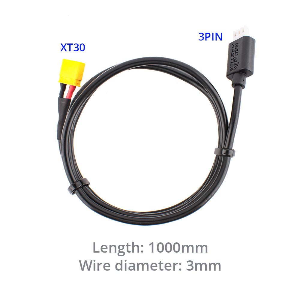 8289 5 cable radiomaster xt30 to 3 pin jst