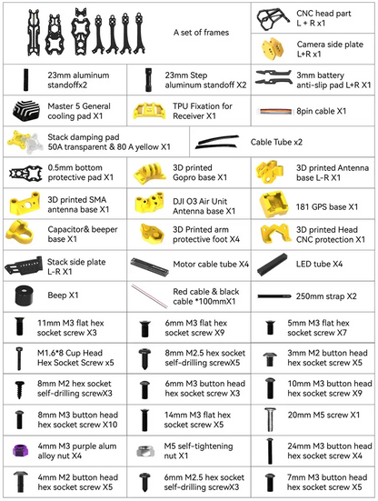 8403 1 frame speedybee master 5 v2