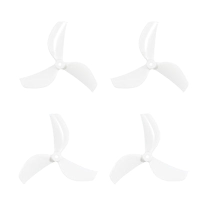 9309 2 propellers gemfan 45mm 3 blade 1 5mm shaft white 4pcs