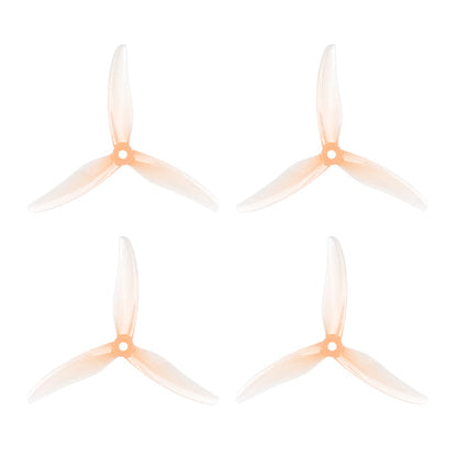 9429 2 propellers gemfan freestyle 3s 3 blade 5mm shaft peach pink